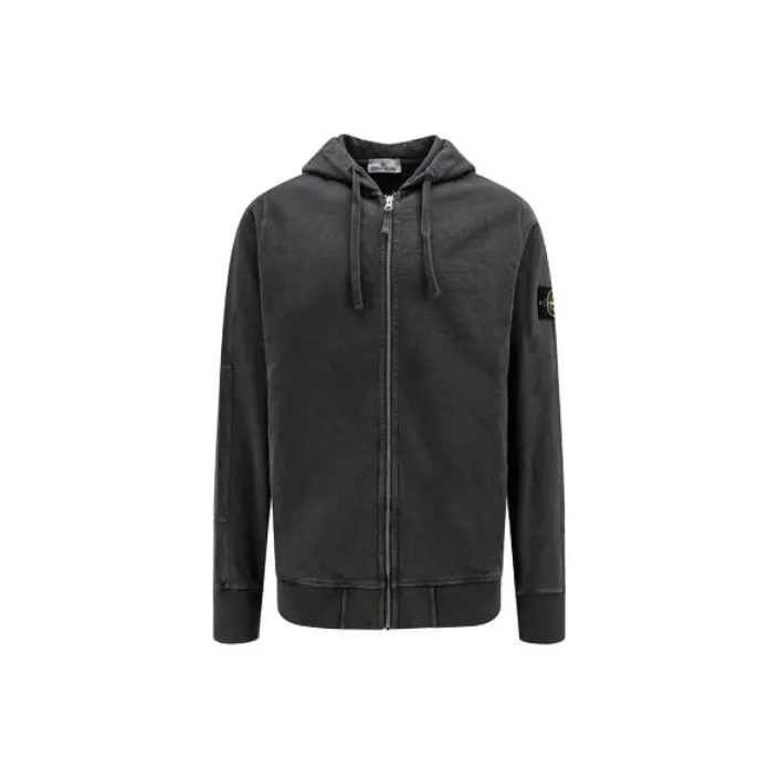 STONE ISLAND Zip Hoodie-0
