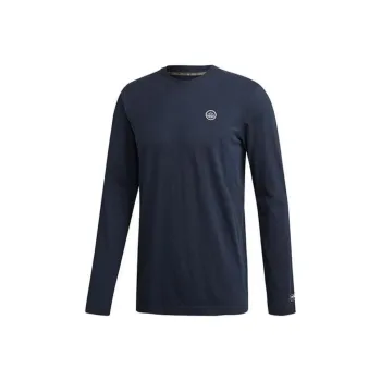 Adidas Originals SPZL LS T Shirt Men's Marine Blue