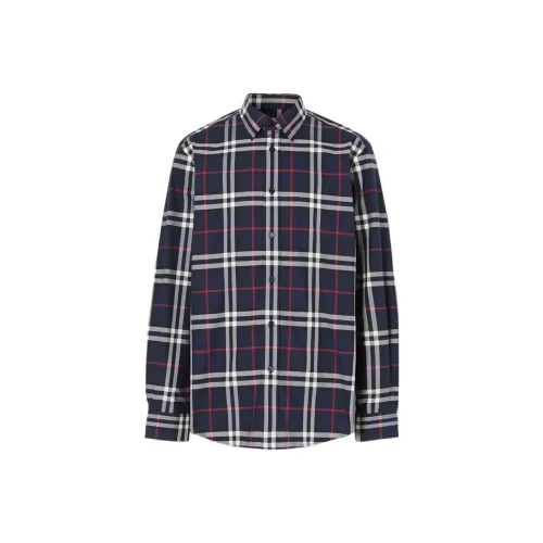 Burberry Check Print L/S Shirt