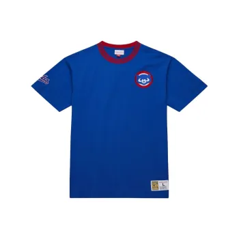 Mitchell & Ness x MLB Cubs T Shirt Men's Royal Blue