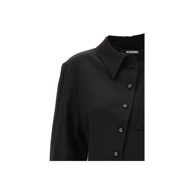 Jacquemus La Chemise Pablo 'Black'-2