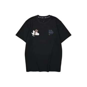 Skechers T-Shirts Unisex Black