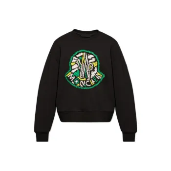Moncler Logo Graphic Crewneck Sweatshirt