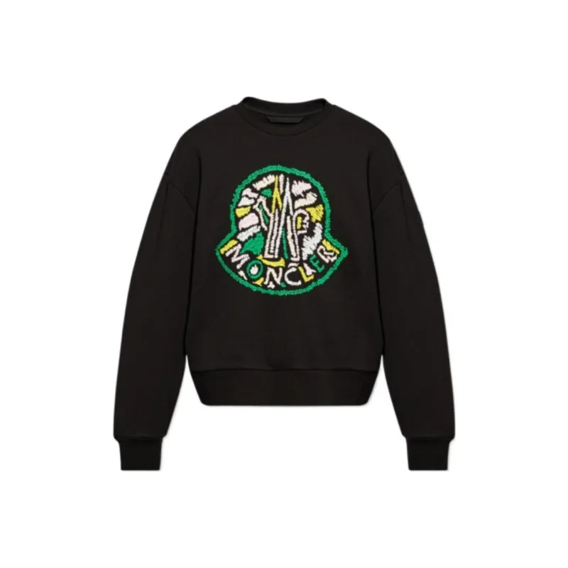 Moncler Logo Graphic Crewneck Sweatshirt-0