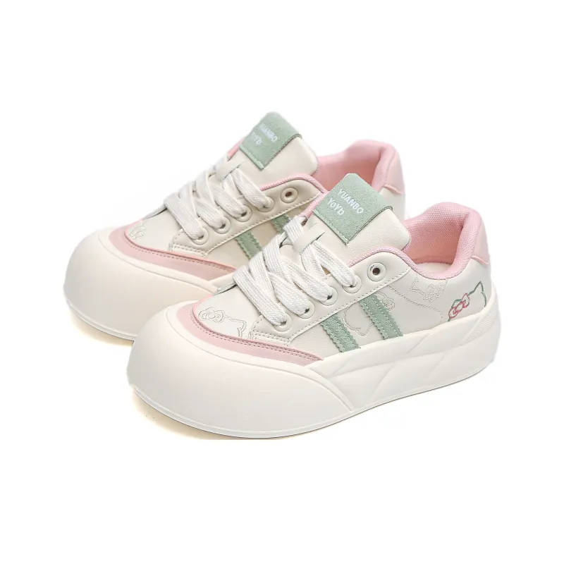 Alan Vincent Breathable, Slip Resistant, And Abrasion Resistant Low Top Casual Shoes Women's-4