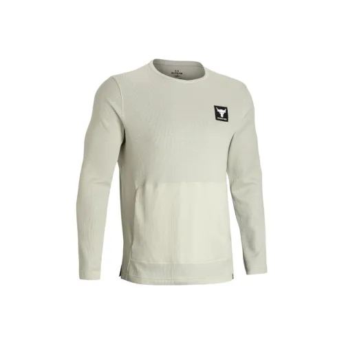 Under Armour Project Project Rock Sweatshirt Men's Silt Gray