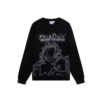 FUN Fun X Garfield Sweatshirt Unisex Black