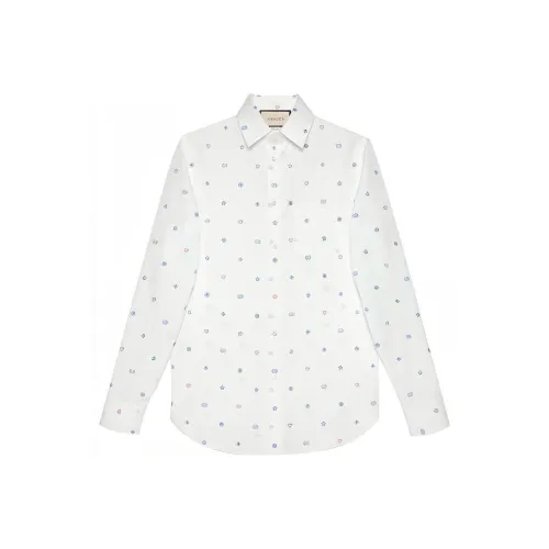 GUCCI Bee Star Cotton Duke Shirt