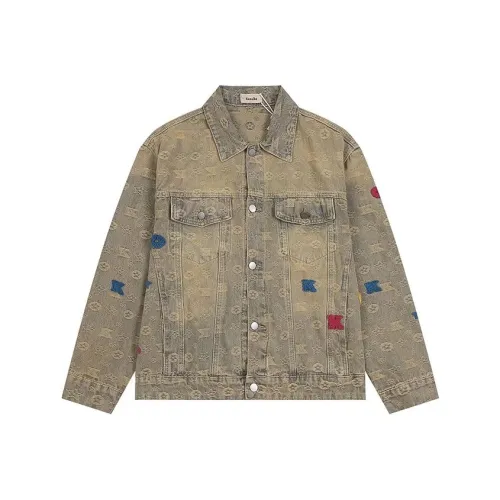 Samtony Denim Jacket Unisex Yellow