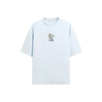 ZARA T-Shirts Men Sky Blue