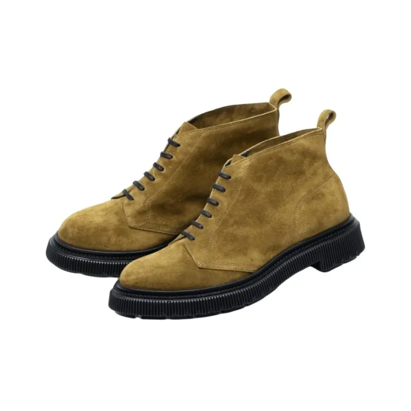 ADIEU PARIS Type 121 Ankle Boots Men's Umber-2