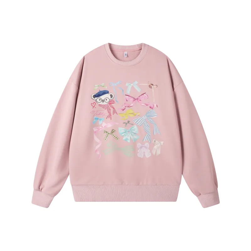 Teddy Bear Collection Parisian Teddy Series Sweatshirt Unisex-4
