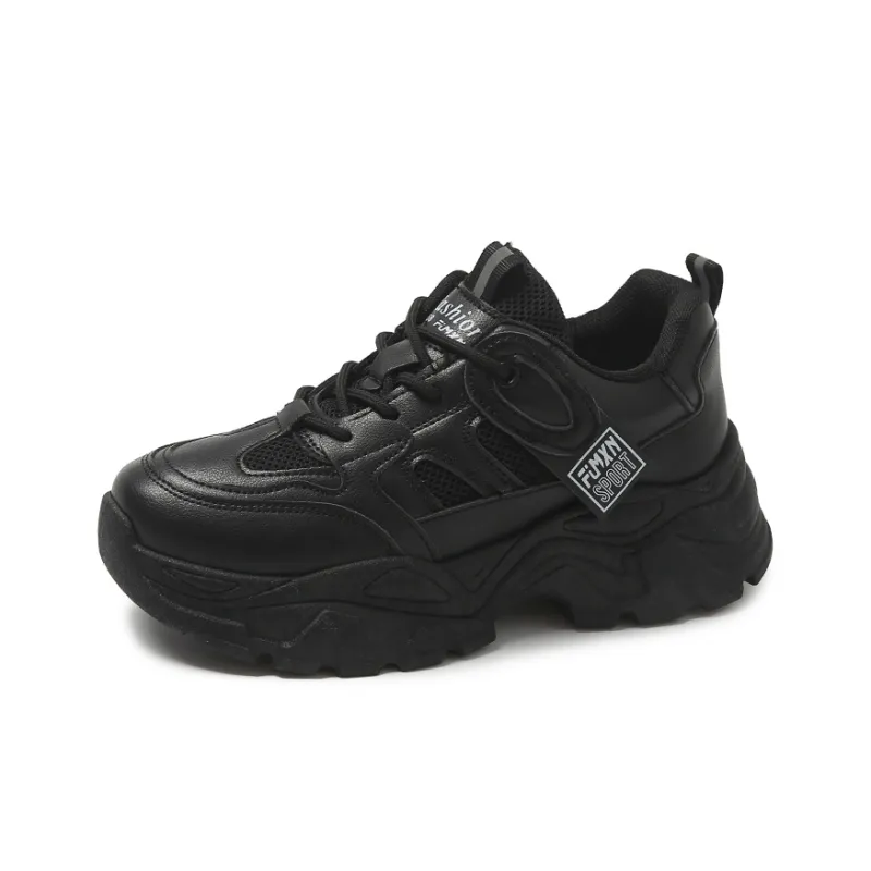 Puppytown Anti Slip Wear Resistant Low Top Chunky Sneakers Women's-0