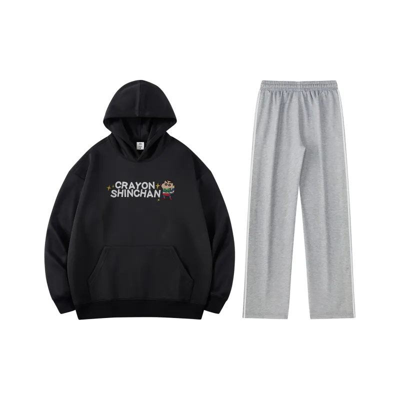 Crayon Shinchan Sweatshirt Set Unisex-31
