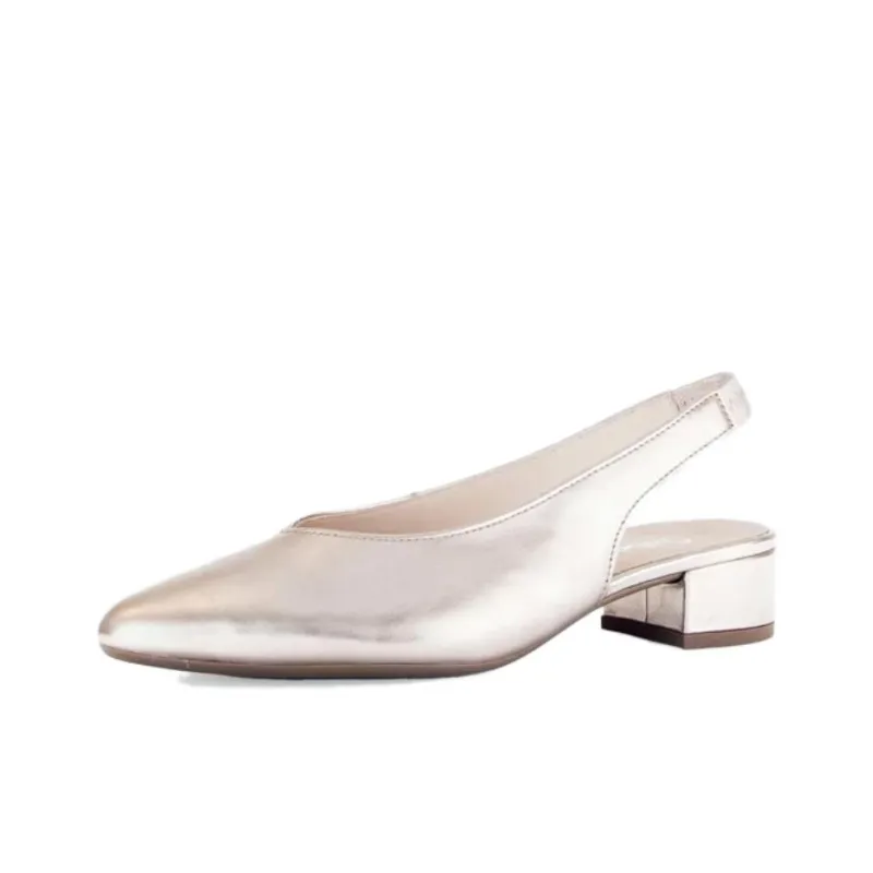 Gabor Fashion Chunky Heel High Heels 3.5cm Women's Pink-2