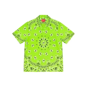 Supreme Bandana Silk S/S Shirt