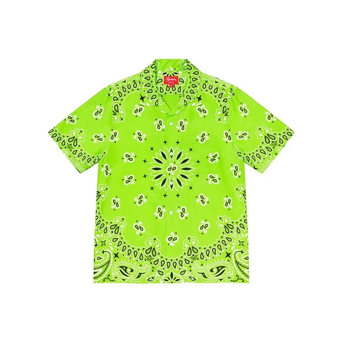 Supreme Bandana Silk S/S Shirt-1