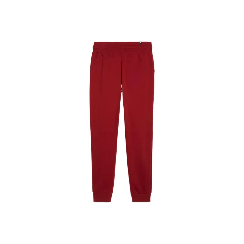 PUMA ESS+ Script Casual Pants Women's Red-1