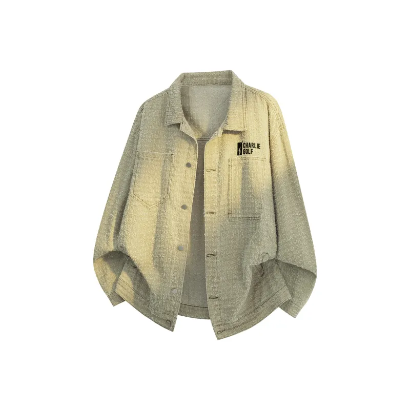 CHARLIE GOLF Denim Jacket Unisex-4