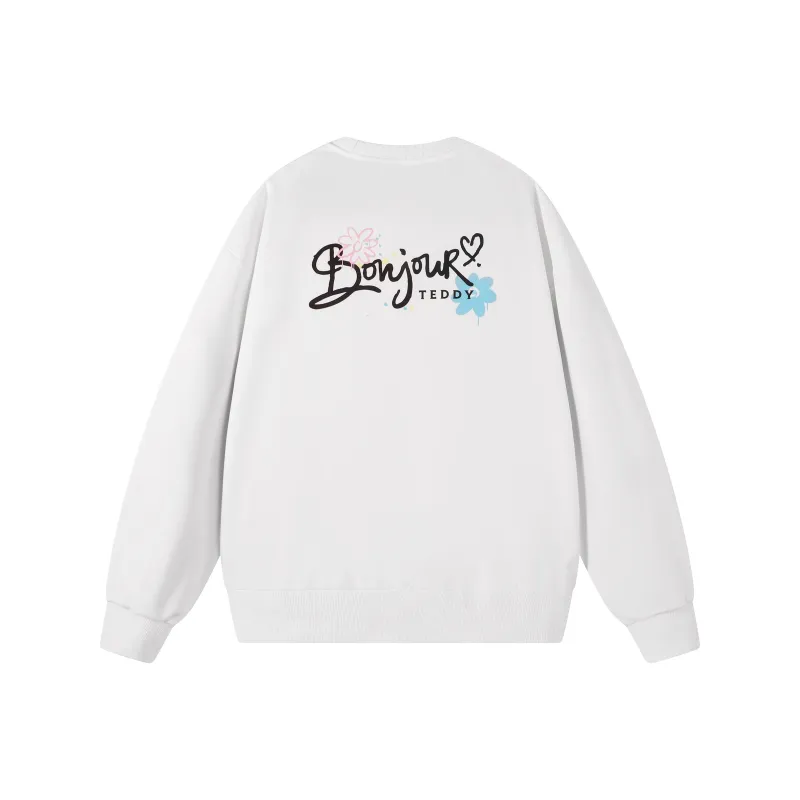 Teddy Bear Collection Parisian Teddy Series Sweatshirt Unisex-3