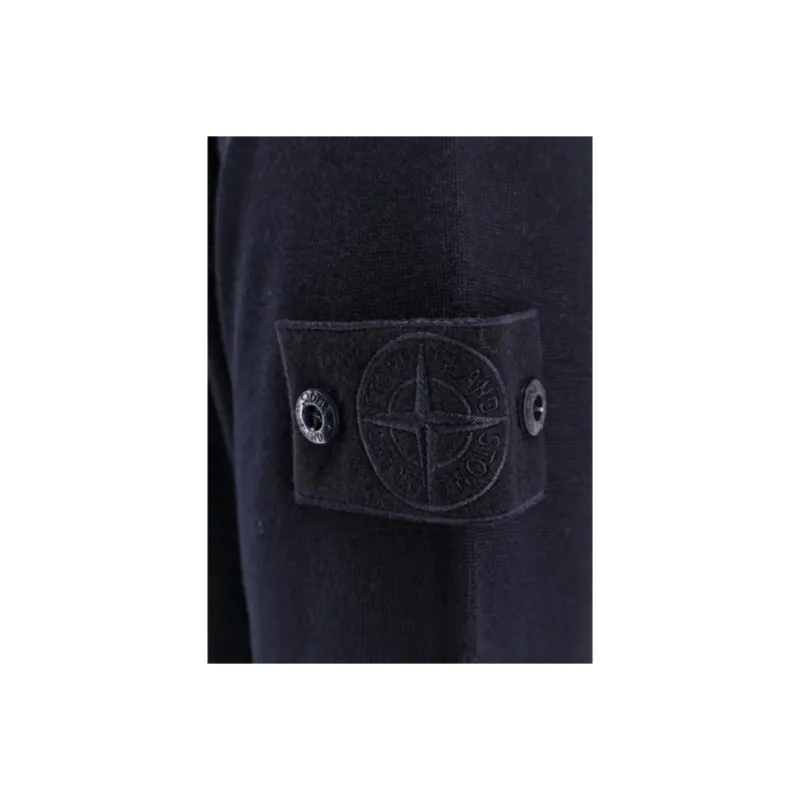 STONE ISLAND Logo Patch Crewneck Jumper-2