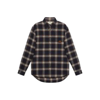 GUCCI Shirts Men Navy Blue