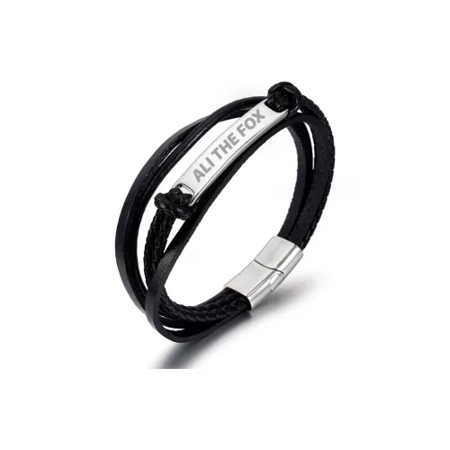 ALI THE FOX Titanium Steel Bracelets Unisex