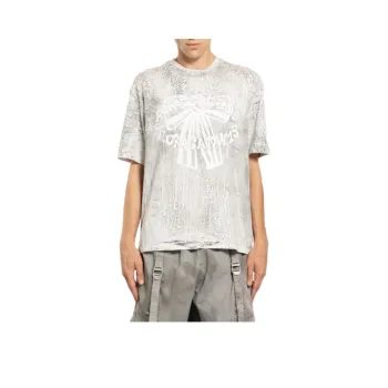 Acne Studios Bow Printed Oversized T Shirt