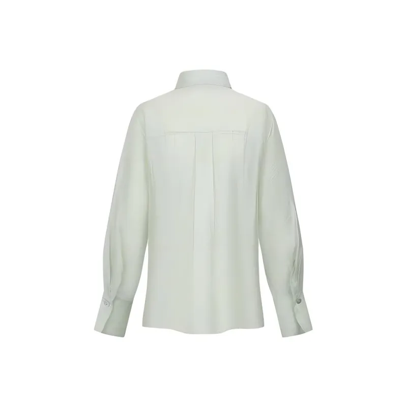 URBAN REVIVO Shirt Women's Moss Green-1