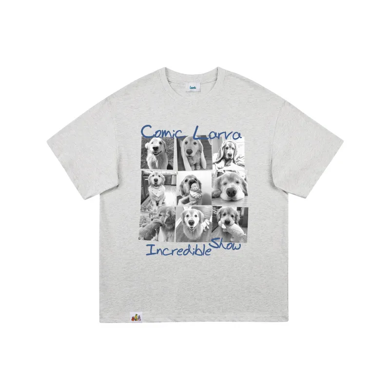 COMIC LARVA T Shirts Unisex-1
