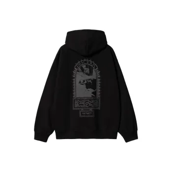 Carhartt WIP SS24 Hooded Precious Sweatshirt Men's Black