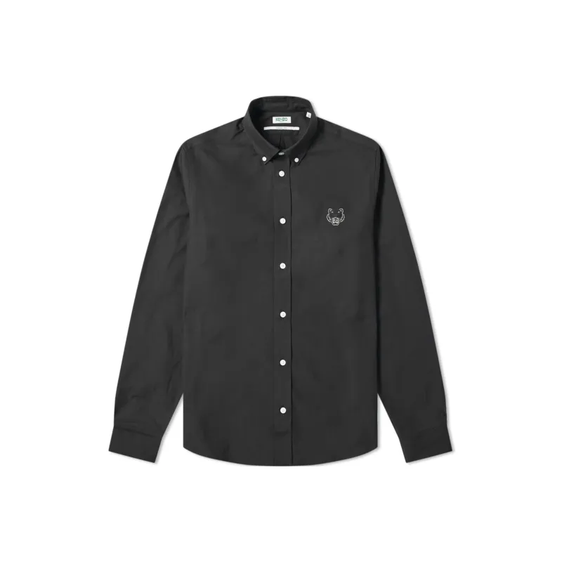 KENZO Shirts Men Black-1