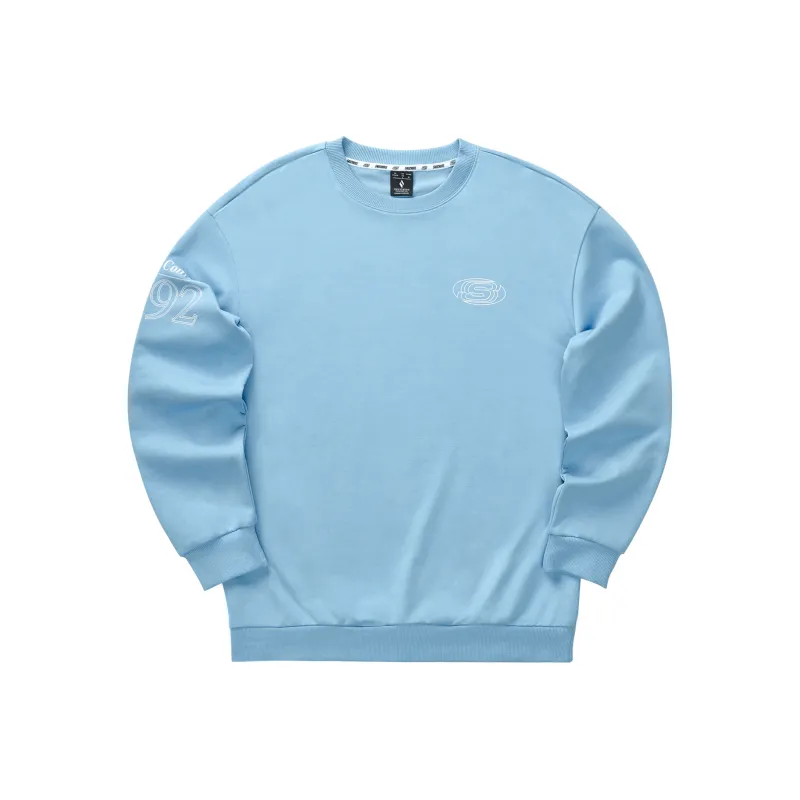 Skechers Sportlife Sweatshirt Unisex Glacier Lake Blue-0