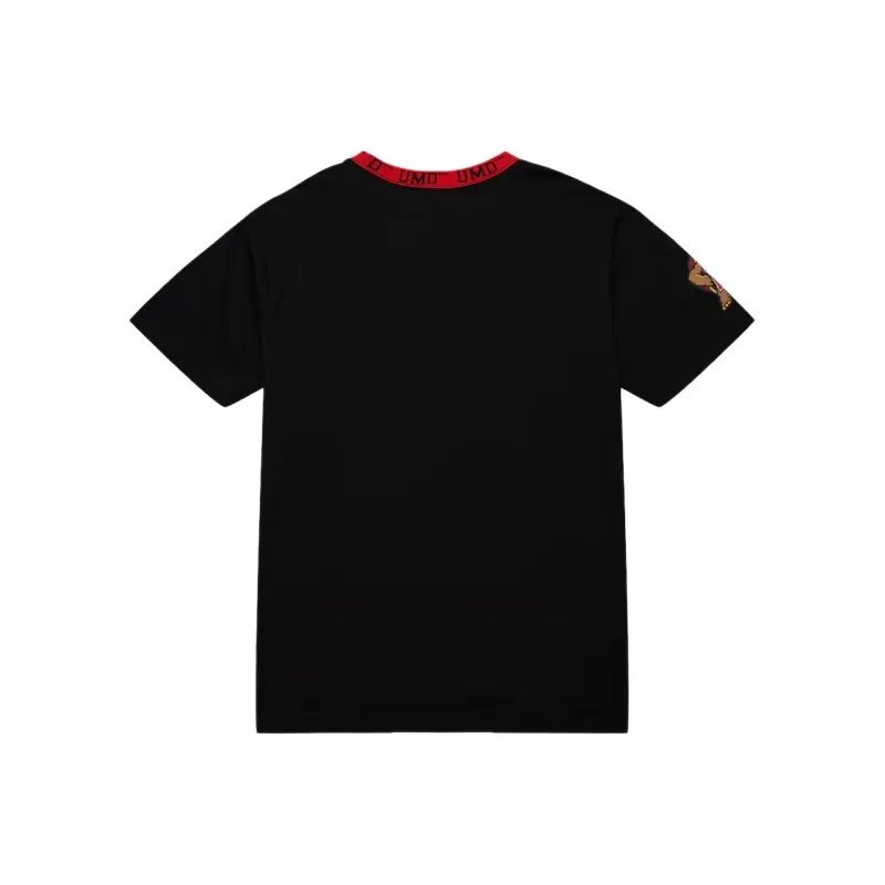 Mitchell & Ness x NCAA Maryland Terrapins Jacquard Ringer T Shirt Men's Black-1