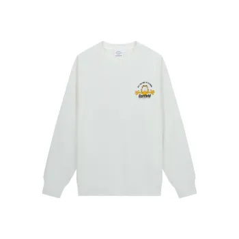 FUN X Garfield Sweatshirt Unisex White