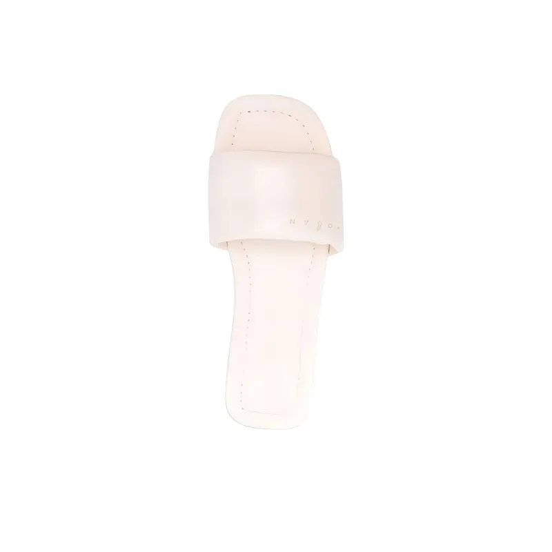HOGAN Odor Resistant Slide Slippers Women's White-4