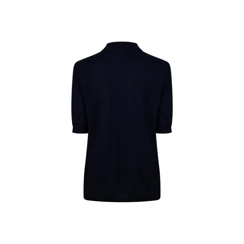 Bottega Veneta Logo Embroidered Knitted Top-1