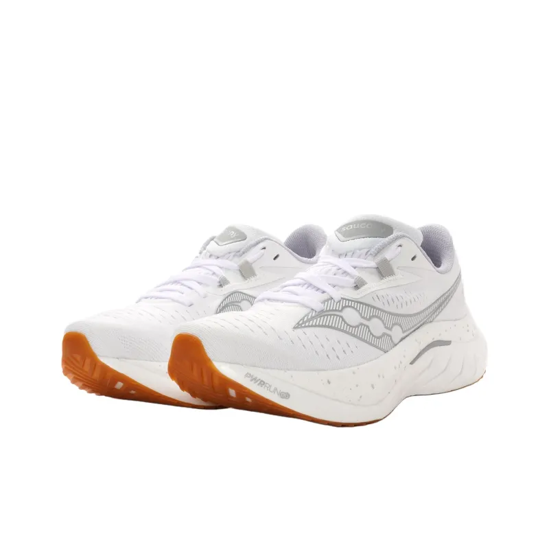 Saucony Abrasion Resistant Low Top Running Shoes Women's White-2