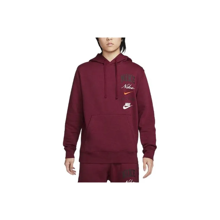 Nike Sweatshirts Men Deep Red-0