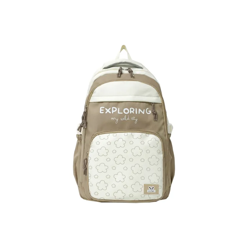 AUNG Composite Cloth Backpack Unisex Multicolor-2