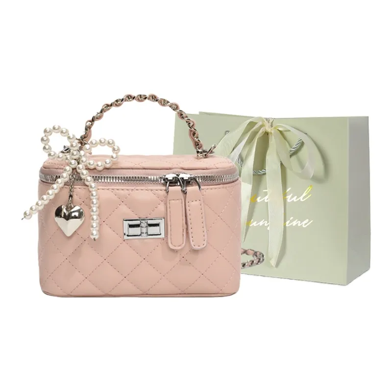 JIANGLIDA PU Handbag Women's Pearl White/Pearl Pink/White/Pink/Yellow/Black-9