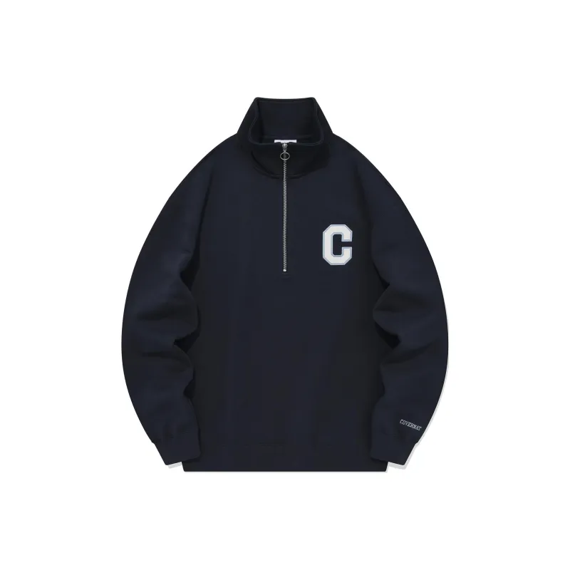 COVERNAT SS24 Sweatshirt Unisex Marine Blue-0