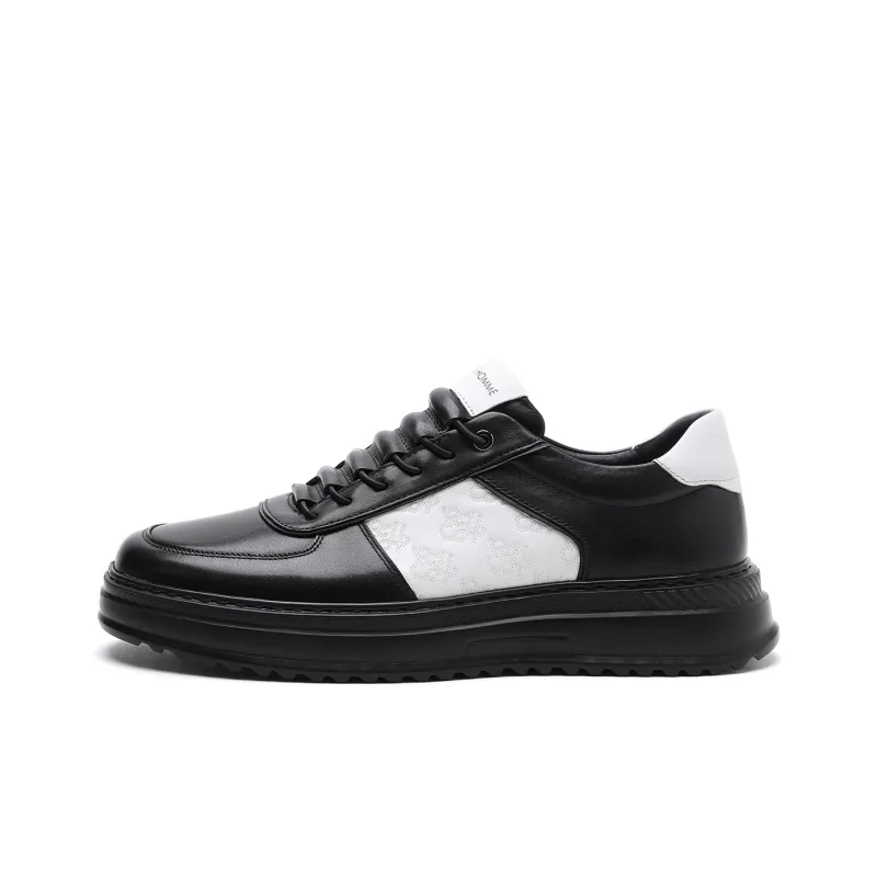 ELLE HOMME Skateboard Shoes Men's Black-0