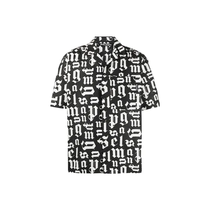 PALM ANGELS Shirts Men Black-0