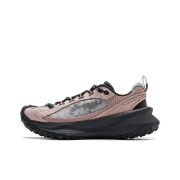 LiNing Travel Hero CRC Abrasion Resistant Slip Resistant Low Top Casual Shoes Unisex Pink Gray