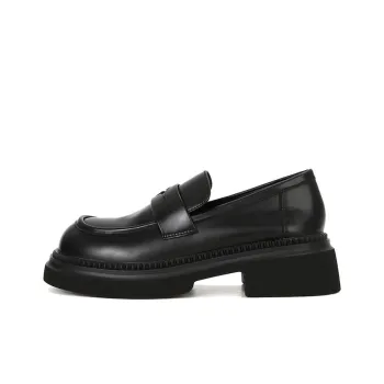 Than than me Loafers Women's Black/Coffee Brown