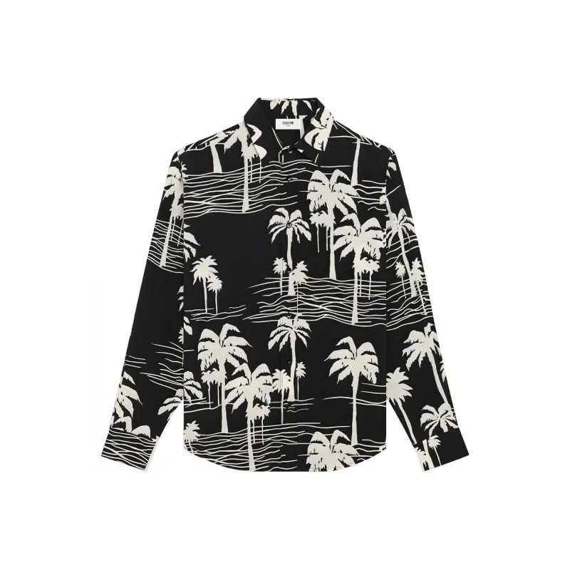 CELINE Shirts Men Black-0