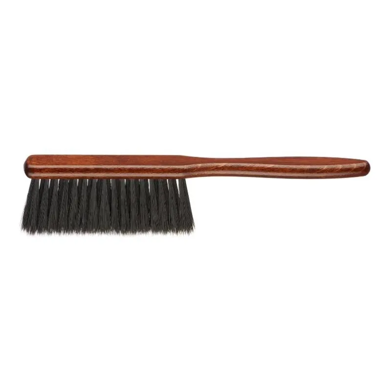 EUROSTIL Wooden Haircut Neck Brush Soft And Skin friendly 1 Pack-0