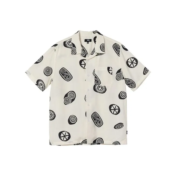 Stussy Icon Pattern Shirt-0
