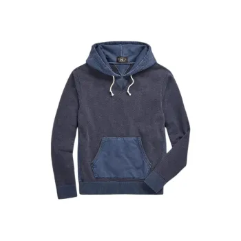 Ralph Lauren Rrl Two tone Cotton Hoodie